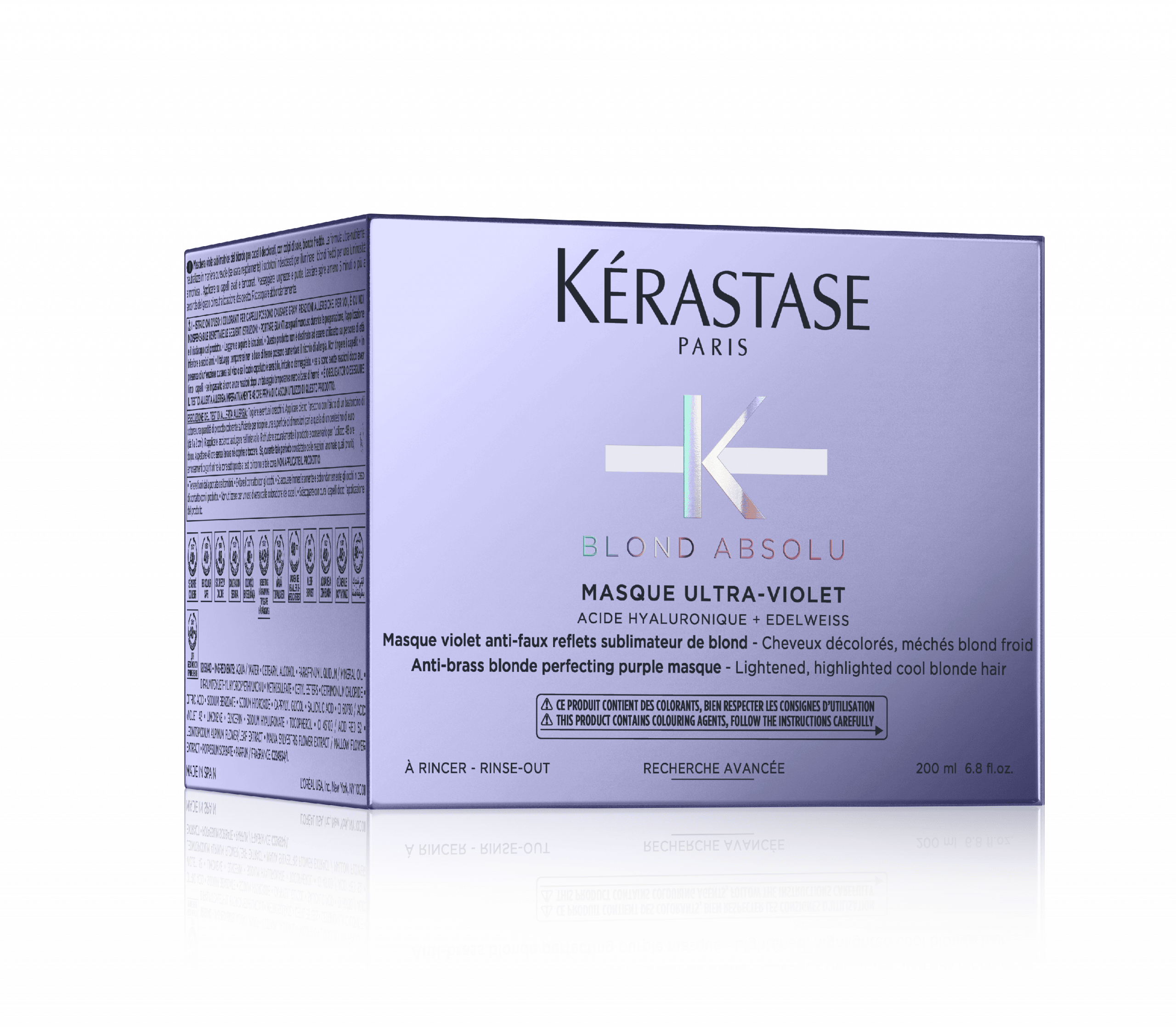 Kérastase Blond Absolu Masque Ultra,Violet Hair Mask 200 ml
